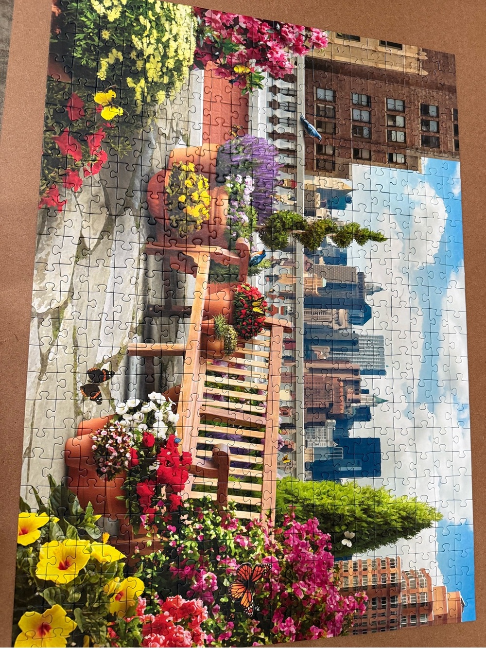 Ravensburger 500-Piece Garden Rooftop Puzzle - Multi-Color - Picture 2 of 2